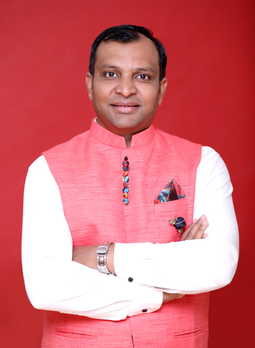 Portrait of Acharya Deepak Jain, founder of Vastu Deepak